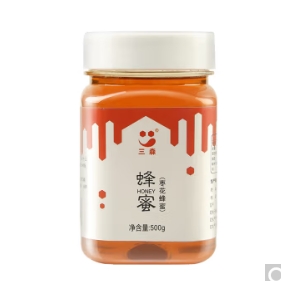 9.9元包邮！三森百花蜜/枣花蜜500g