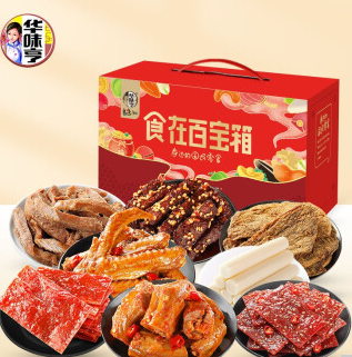 29.9元包邮！华味亨 好多肉百宝箱708g