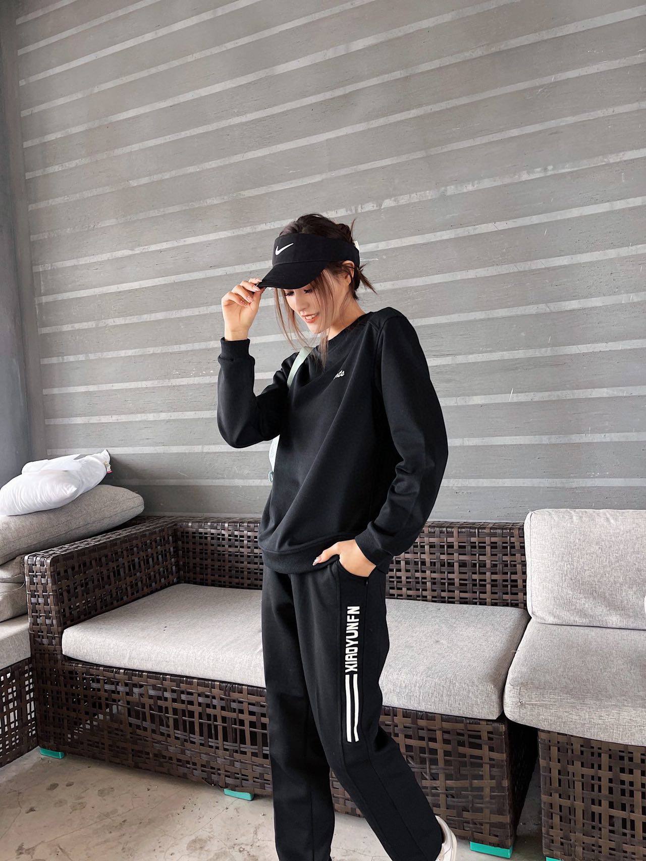 休闲套装男女春秋时尚运动服