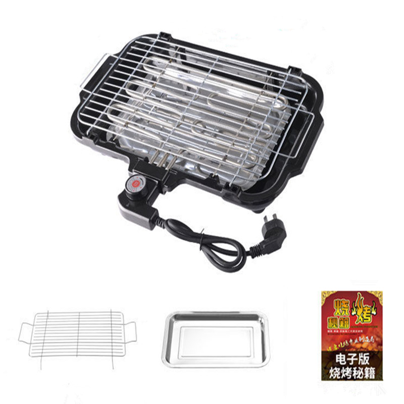 家用室内无烟电烧烤炉多功能烤肉炉小型烤盘