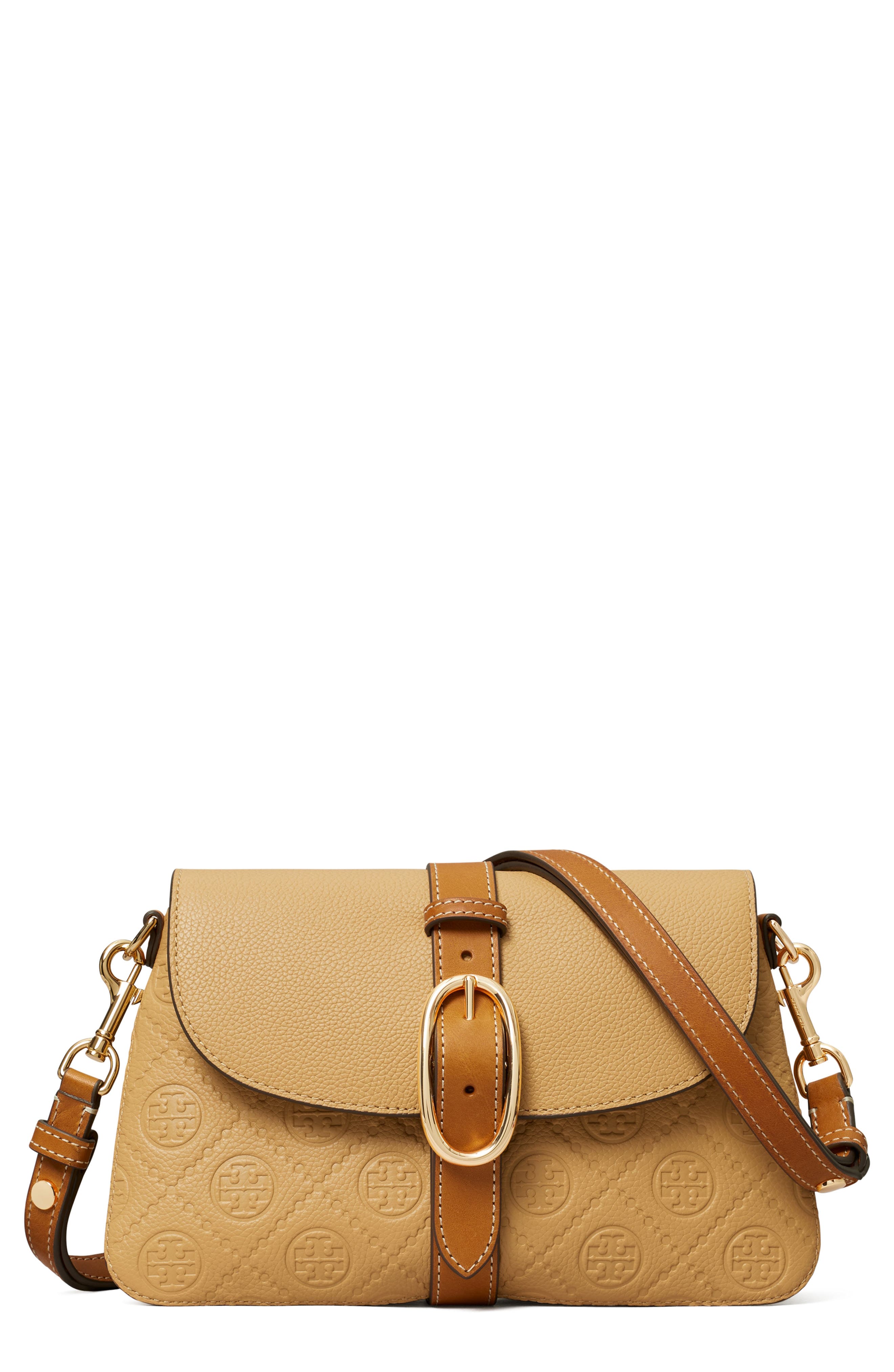 Tory Burch Small T Monogram Soft Pebble 汤丽柏琦单肩包