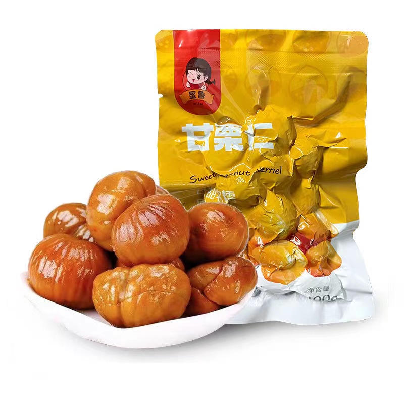 【蜜鲁】板栗仁100g*3袋