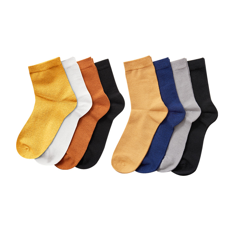 【淘宝心选】防臭透气中筒袜4双