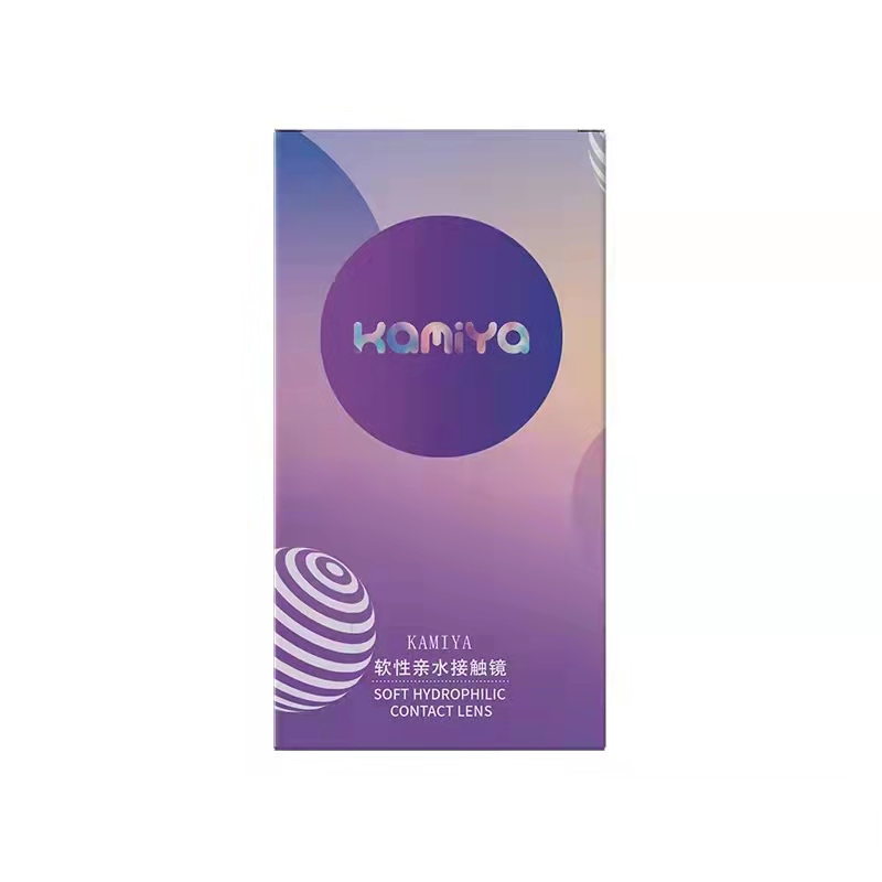 【送伴侣盒！】KAMIYA美瞳半年抛2片