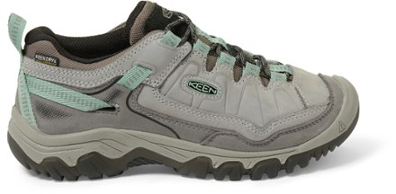 KEEN Targhee IV Waterproof 女士徒步鞋 Alloy/Granite Green 5