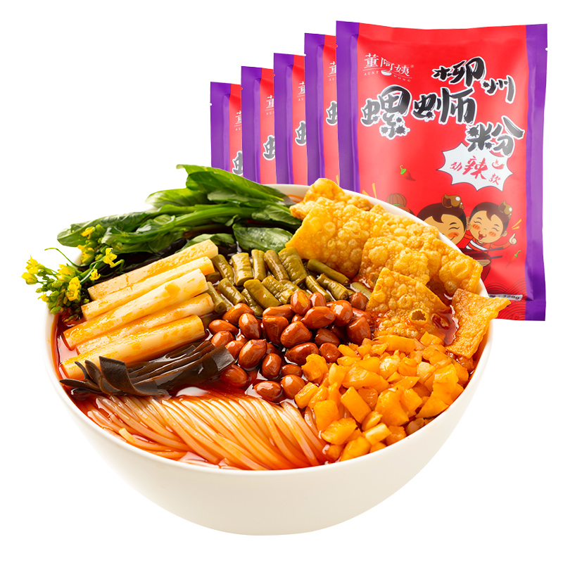 【董阿姨】柳州正宗螺蛳粉320g*5袋