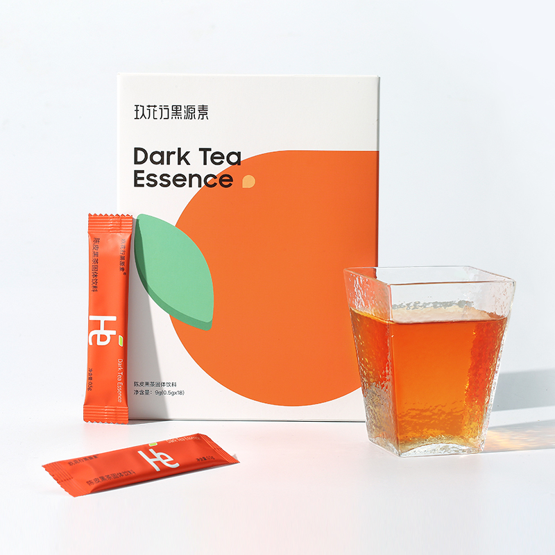 【玖花行】黑源素黑茶粉18支/盒