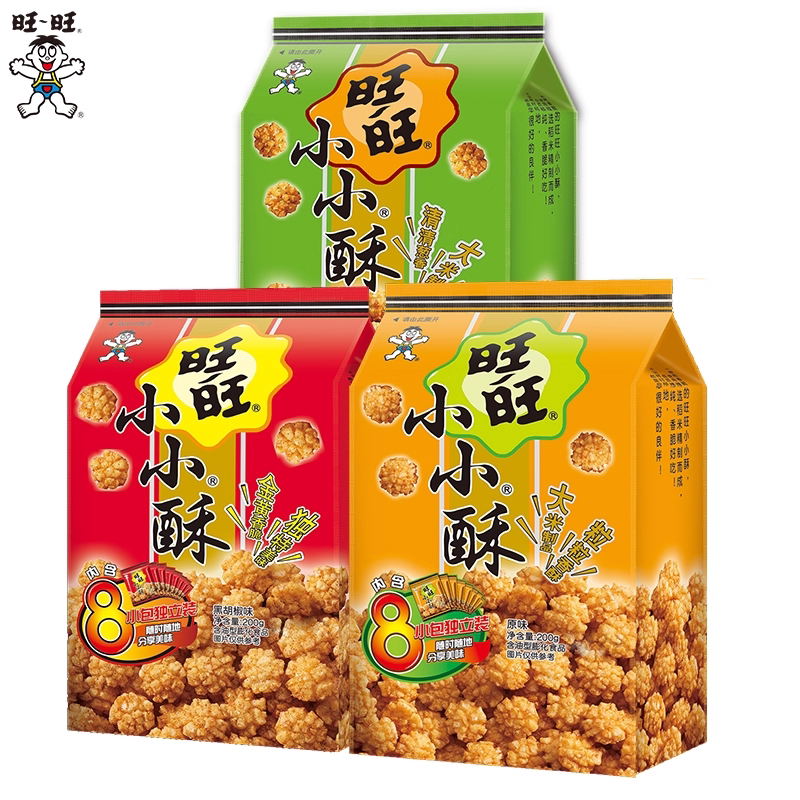 旺旺小小酥40包！400g