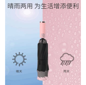 11.9元包邮！宝迪妮 晴雨两用折叠伞遮阳挡雨抗风