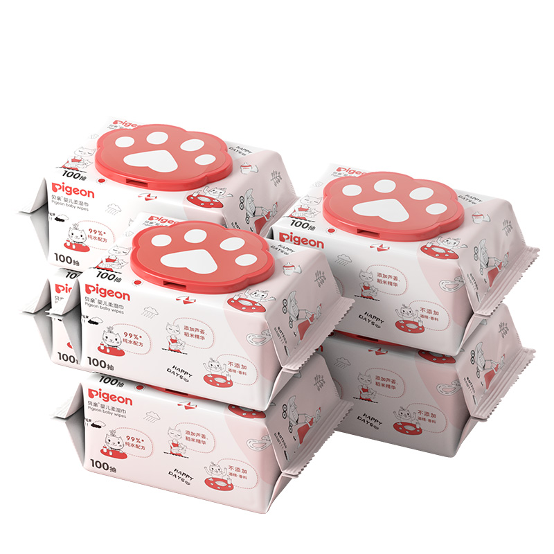 猫爪湿巾加厚新生婴儿宝宝手口专用湿纸巾