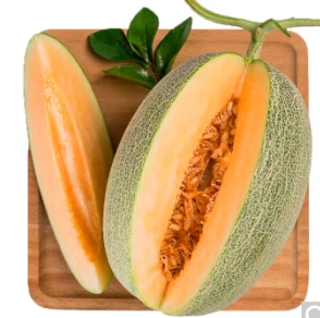 37.9元包邮！西州蜜哈密瓜 净重2.5kg 4粒