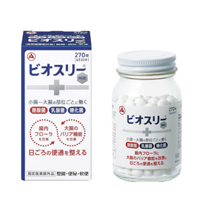 日本爱利纳BiosleyHi明活性菌整肠片 270片