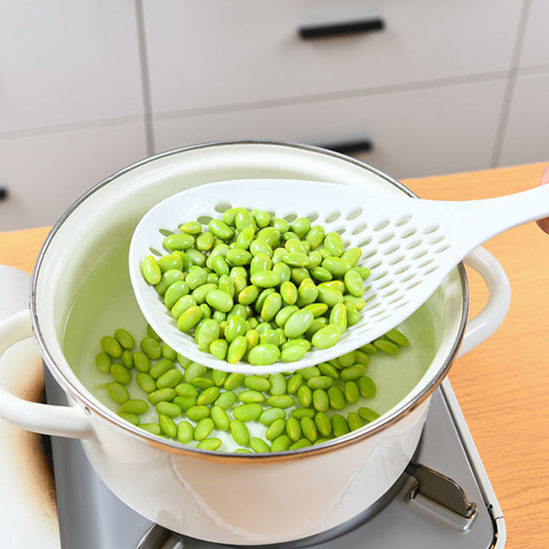 家用厨房过滤油大号长柄漏勺