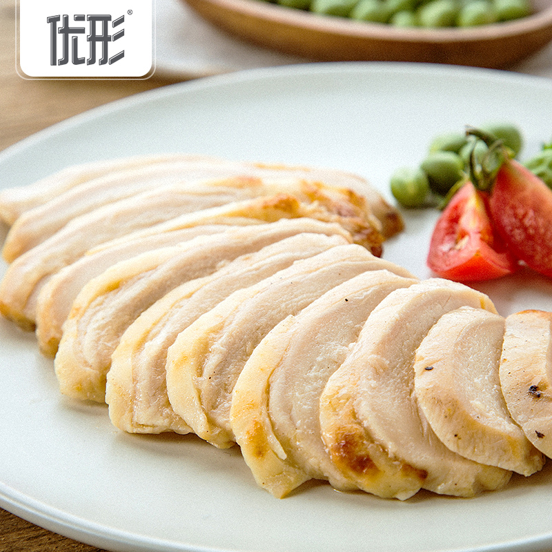 优形鸡胸肉电烧原味6袋共600g