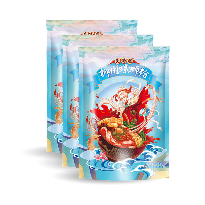 【美味螺】柳州正宗螺蛳粉广西特产300g*3袋