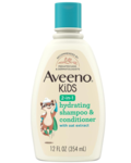 Aveeno 艾惟诺 Kids 二合一保湿洗发水和护发素