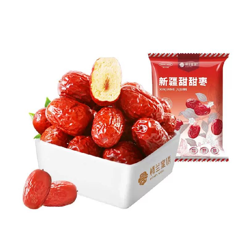 秒杀！楼兰蜜语特级新疆若羌小灰枣500g