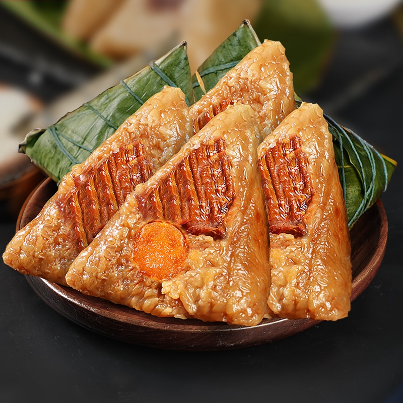 【稳定签到】九岭夼猪肉粽150g*3个