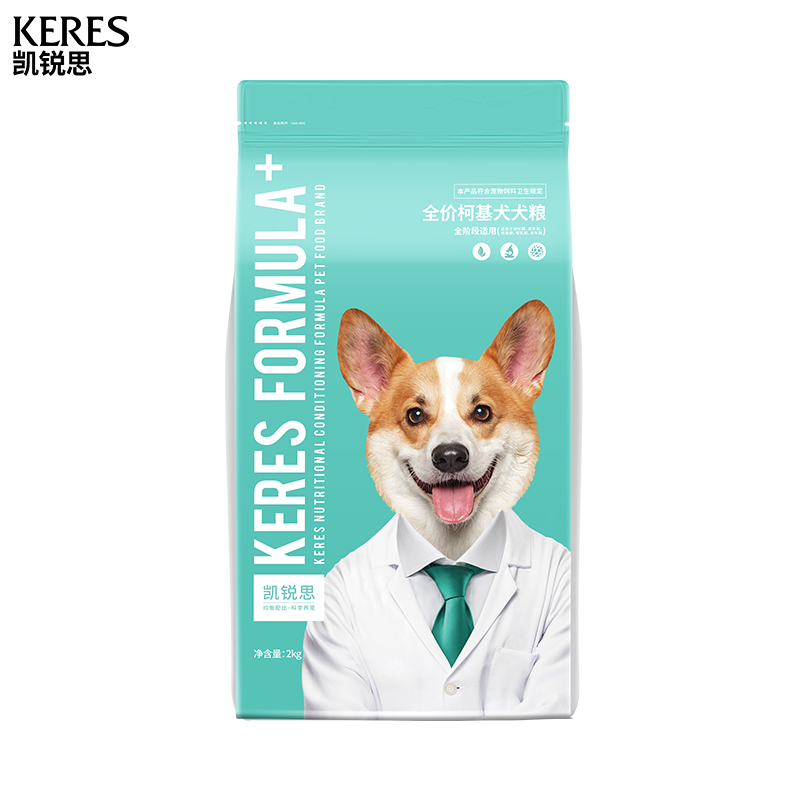 凯锐思柯基经典羊奶味狗粮2kg