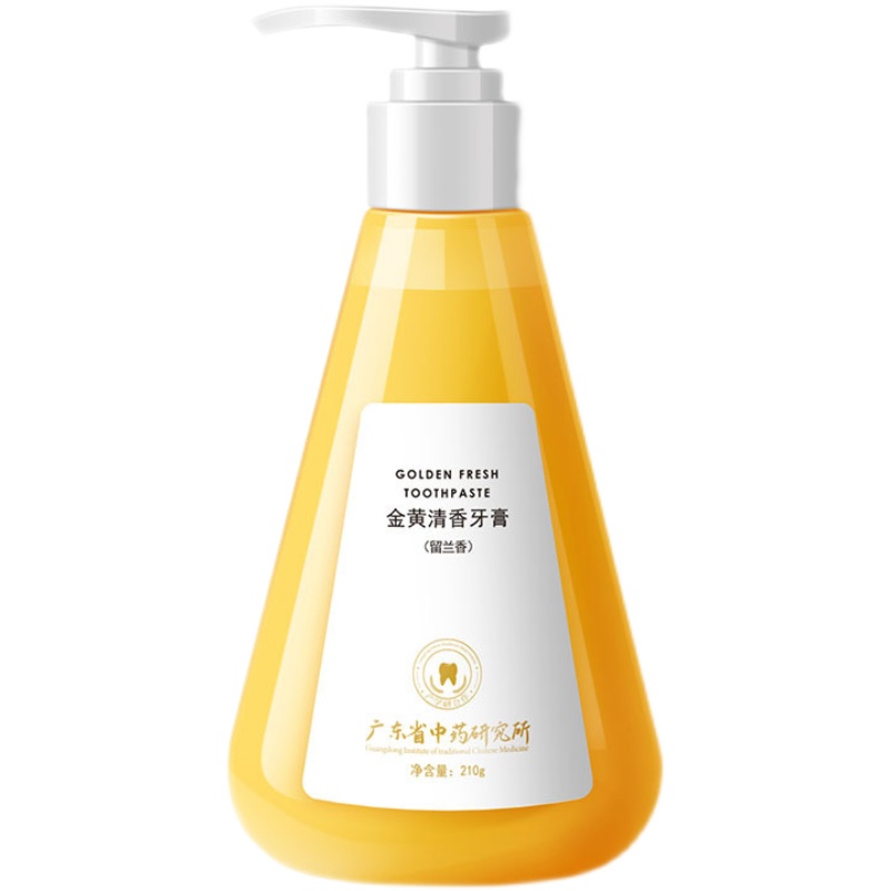 黄金因子香口牙膏美白去黄牙去渍去口臭