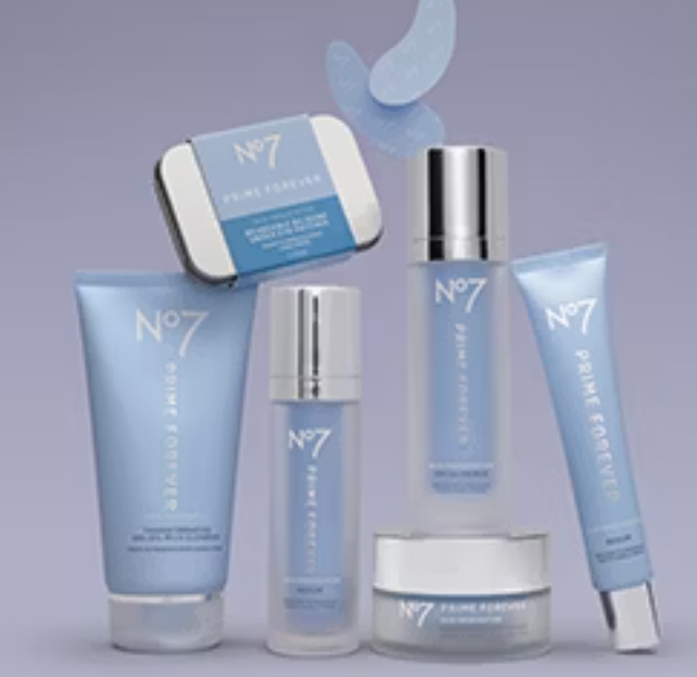 No7 Prime首发：满£20赠£122.60礼包