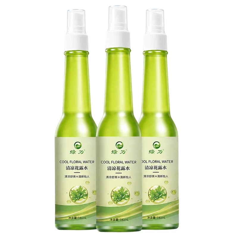 【绿力】清凉花露水180ml*2瓶！