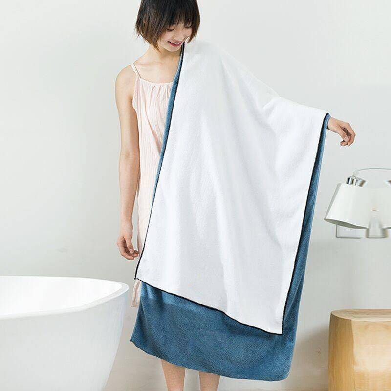 可签到【质量问题兔单】疯抢600W刺绣大浴巾