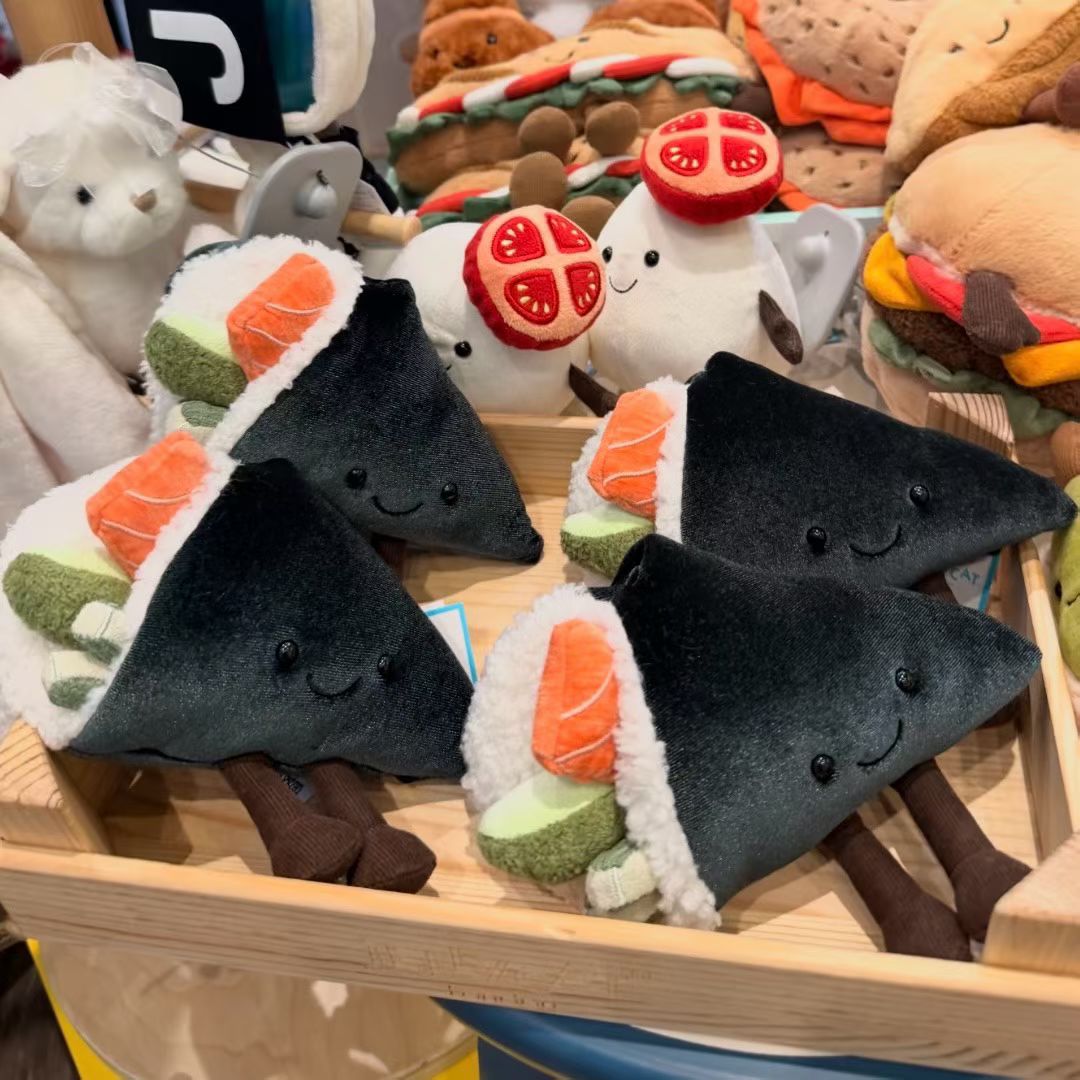 Jellycat 美加上新：寿司手卷系列