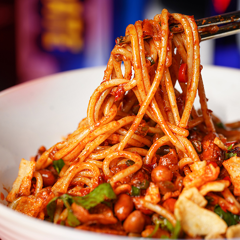 【拍2件】新疆拌米粉爆辣炒米粉4盒