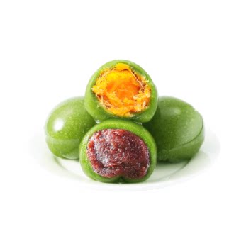 糯叽叽超好吃！味滋源艾草青团6枚