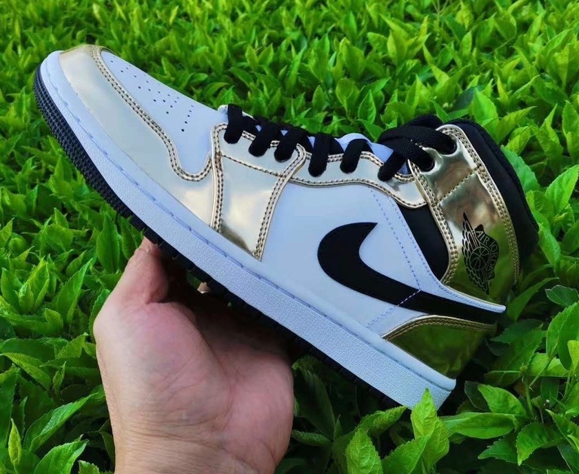金色诱惑!air jordan 1 mid "metallic gold"即将上市!