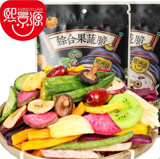 52元！熙景源 综合果蔬脆200g*6