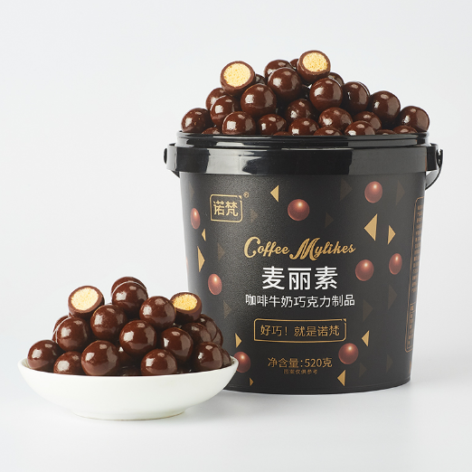28元包邮！诺梵 咖啡牛奶麦丽素 520g