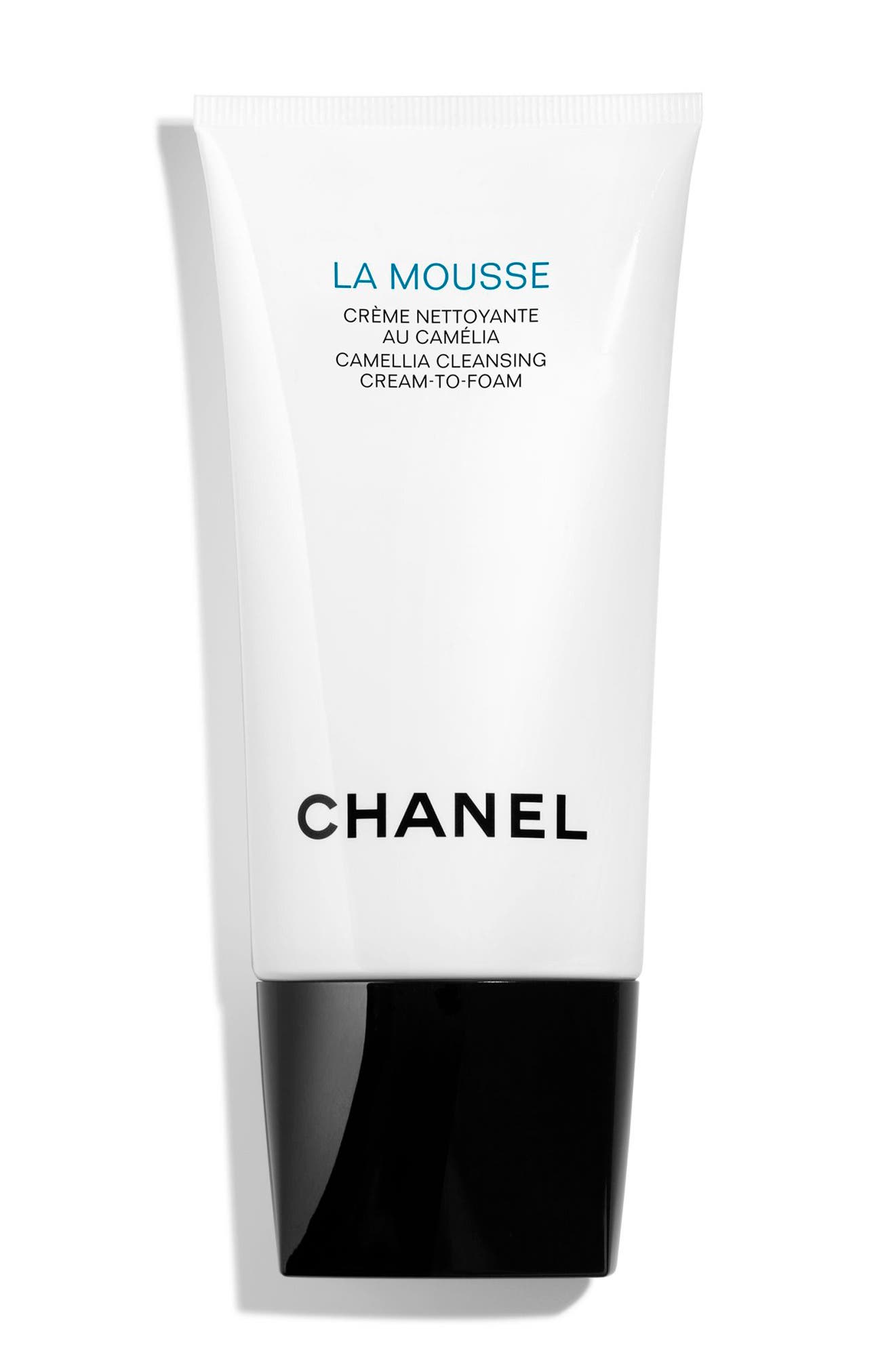 CHANEL LA MOUSSE Camellia Cleansing Cream-to-Foam