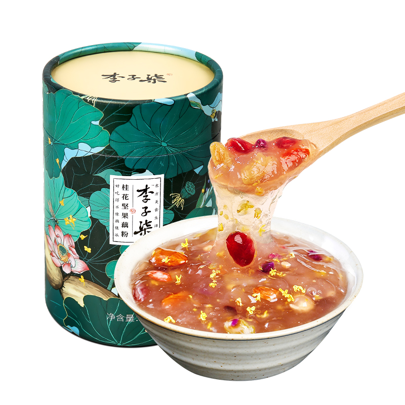 李子柒每日桂花坚果藕粉羹350g