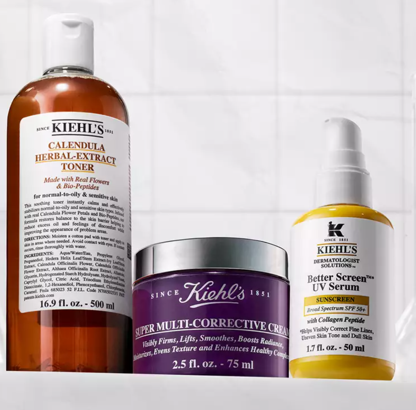 Kiehl's 精选5折+送抗老3件礼