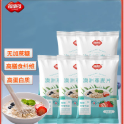 5.9元包邮！福事多大牌麦片200g（可用签到红包）