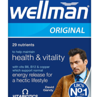 Wellman Vitabiotics 男性复合维生素片