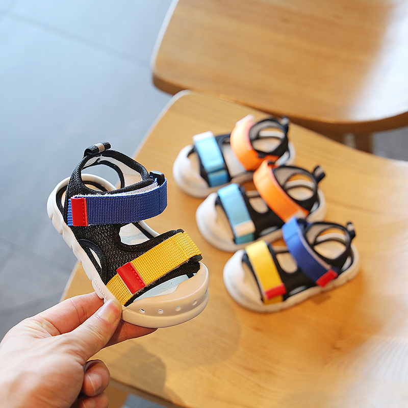夏季宝宝学步鞋凉鞋软底婴儿鞋子