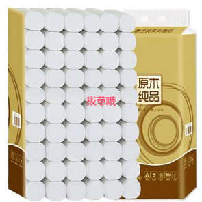 7.9元包邮！玉棉 金装无芯卷纸 1提/14卷装