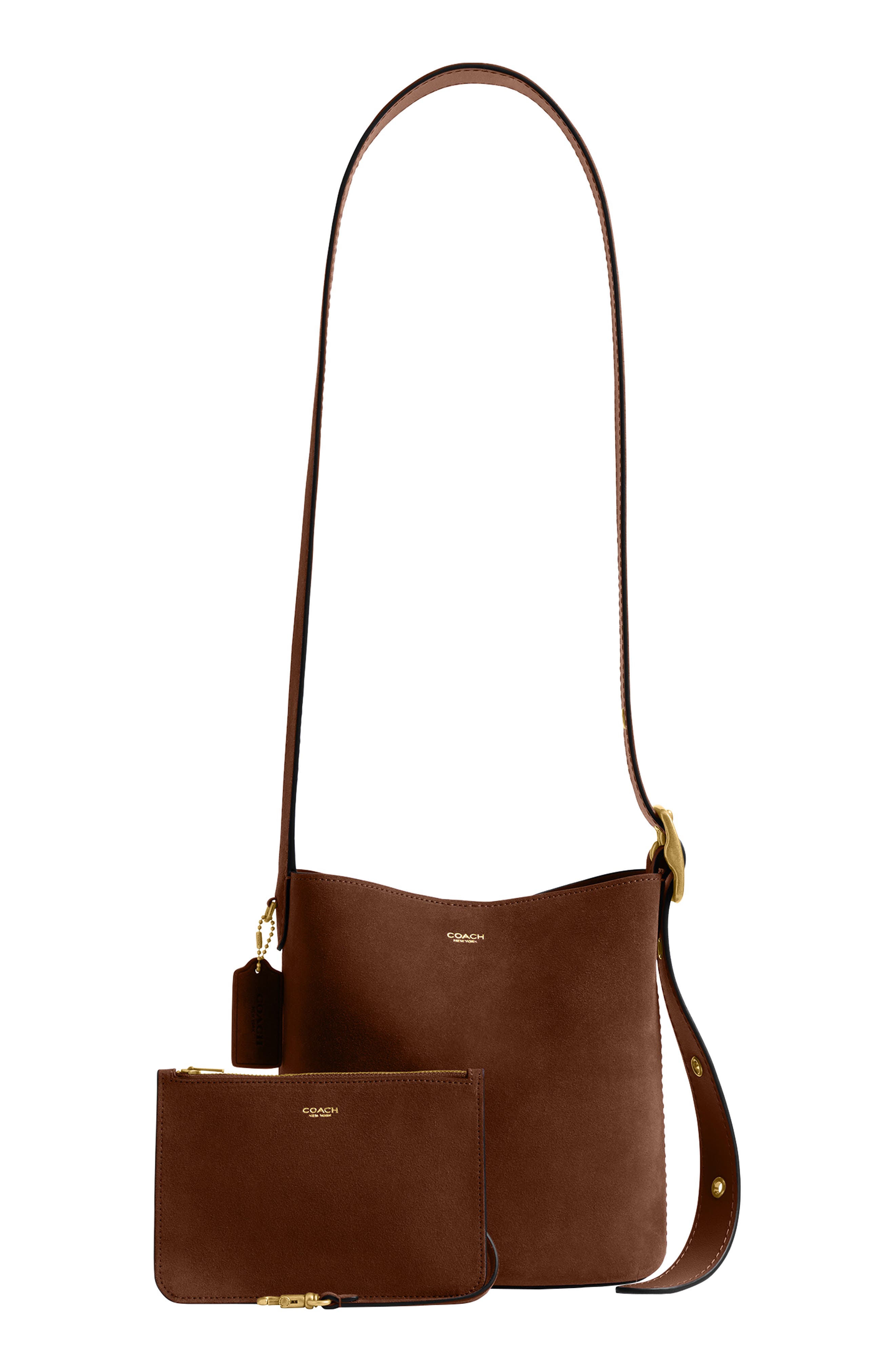 COACH Bleecker Suede 蔻驰单肩包