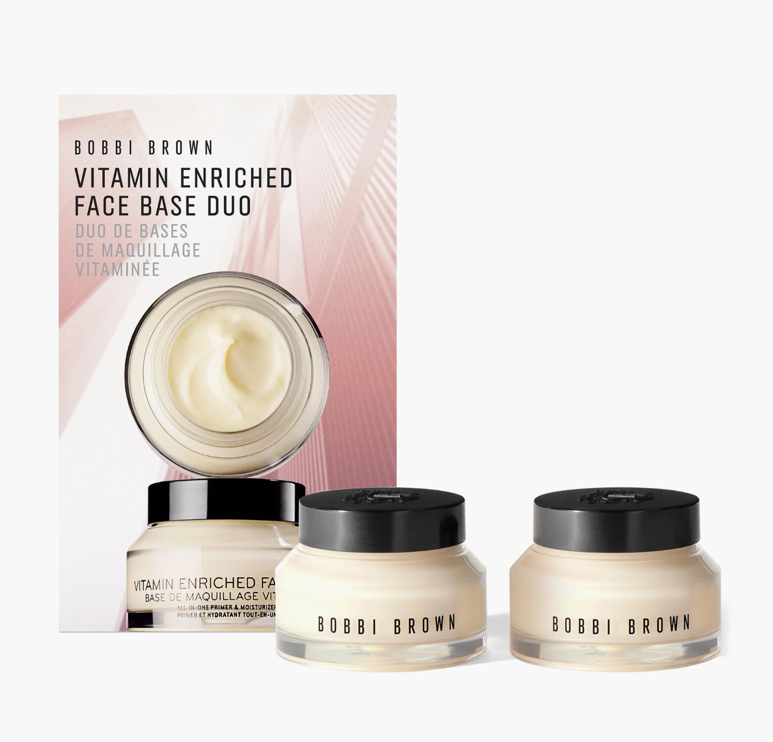 Bobbi Brown芭比布朗Vitamin Enriched Face Base橘子面霜双胞胎套装