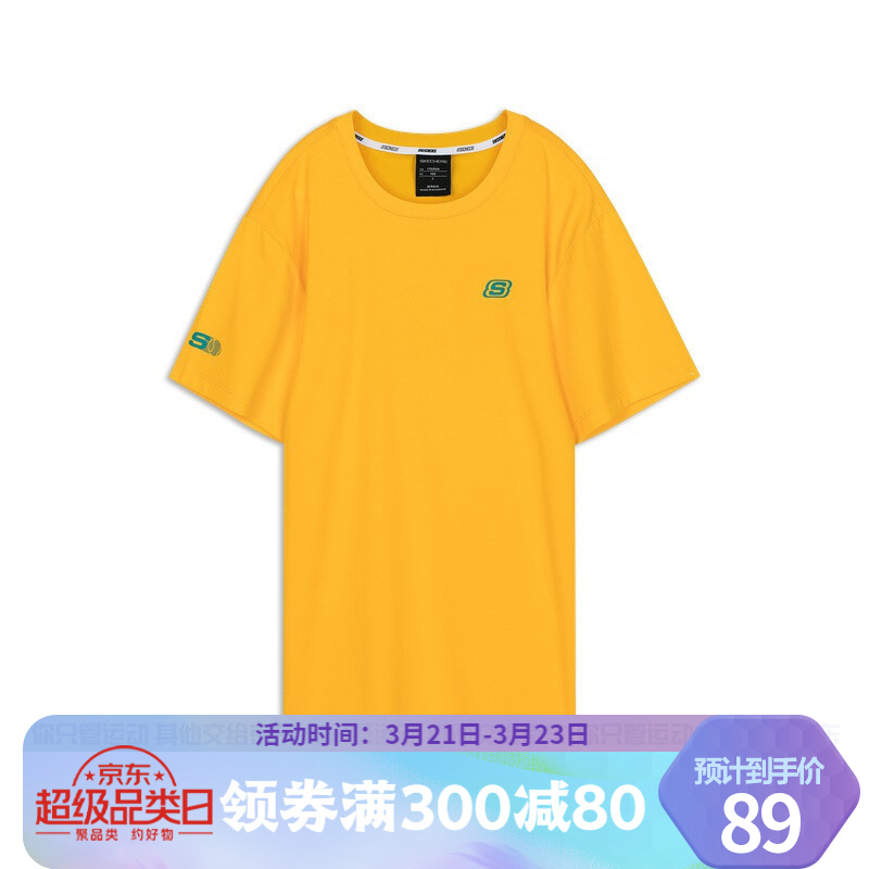 【应季上新89包邮】Skechers斯凯奇 春夏运动时尚T恤 多色可选