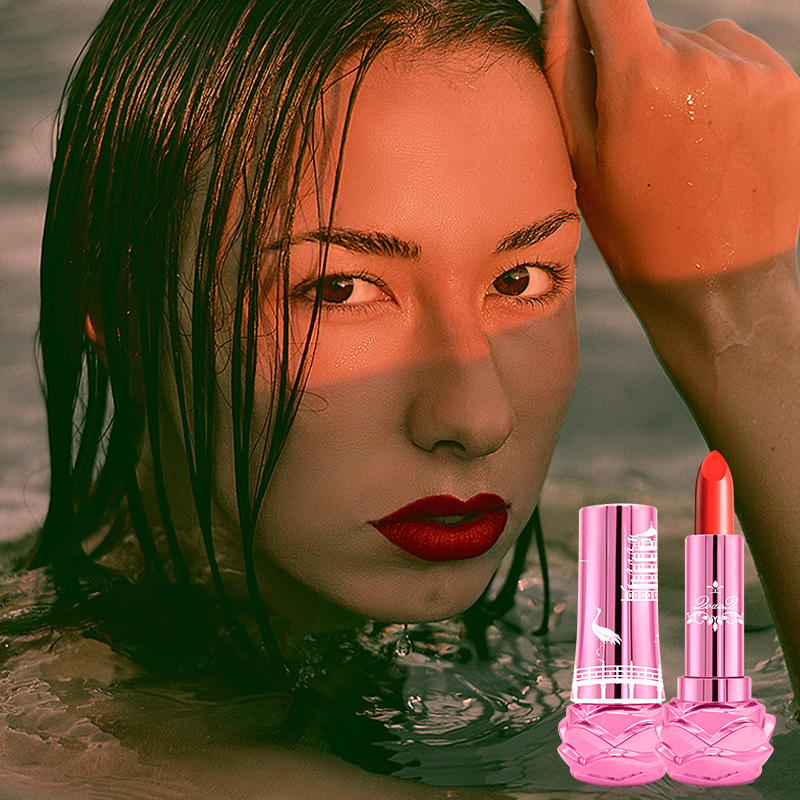 【拍5支19.9】东方莲花仙鹤口红