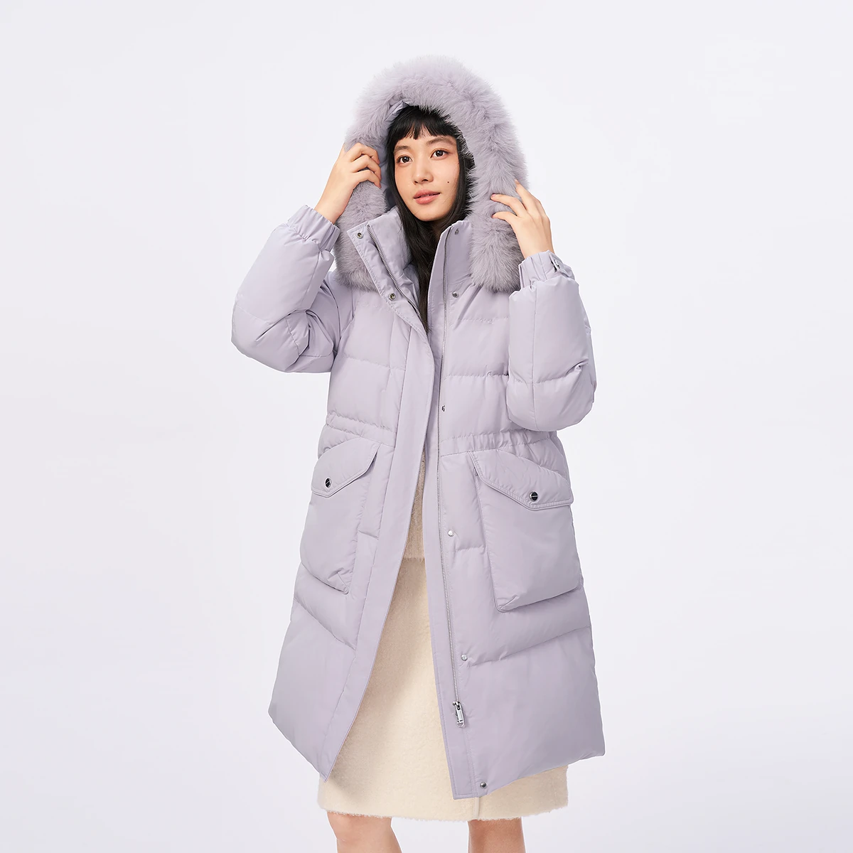 波司登羽绒服中长款