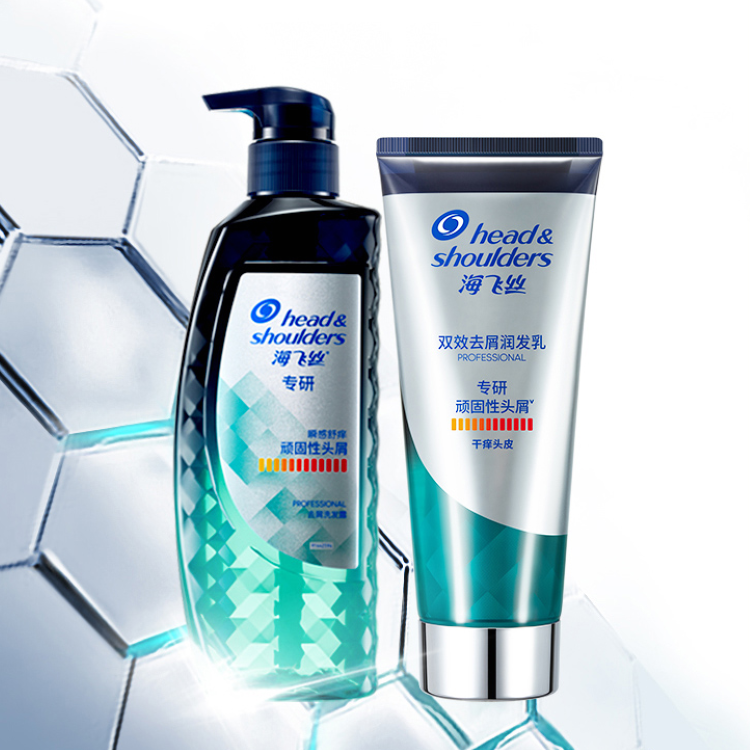 海飞丝专研去屑洗发水300g