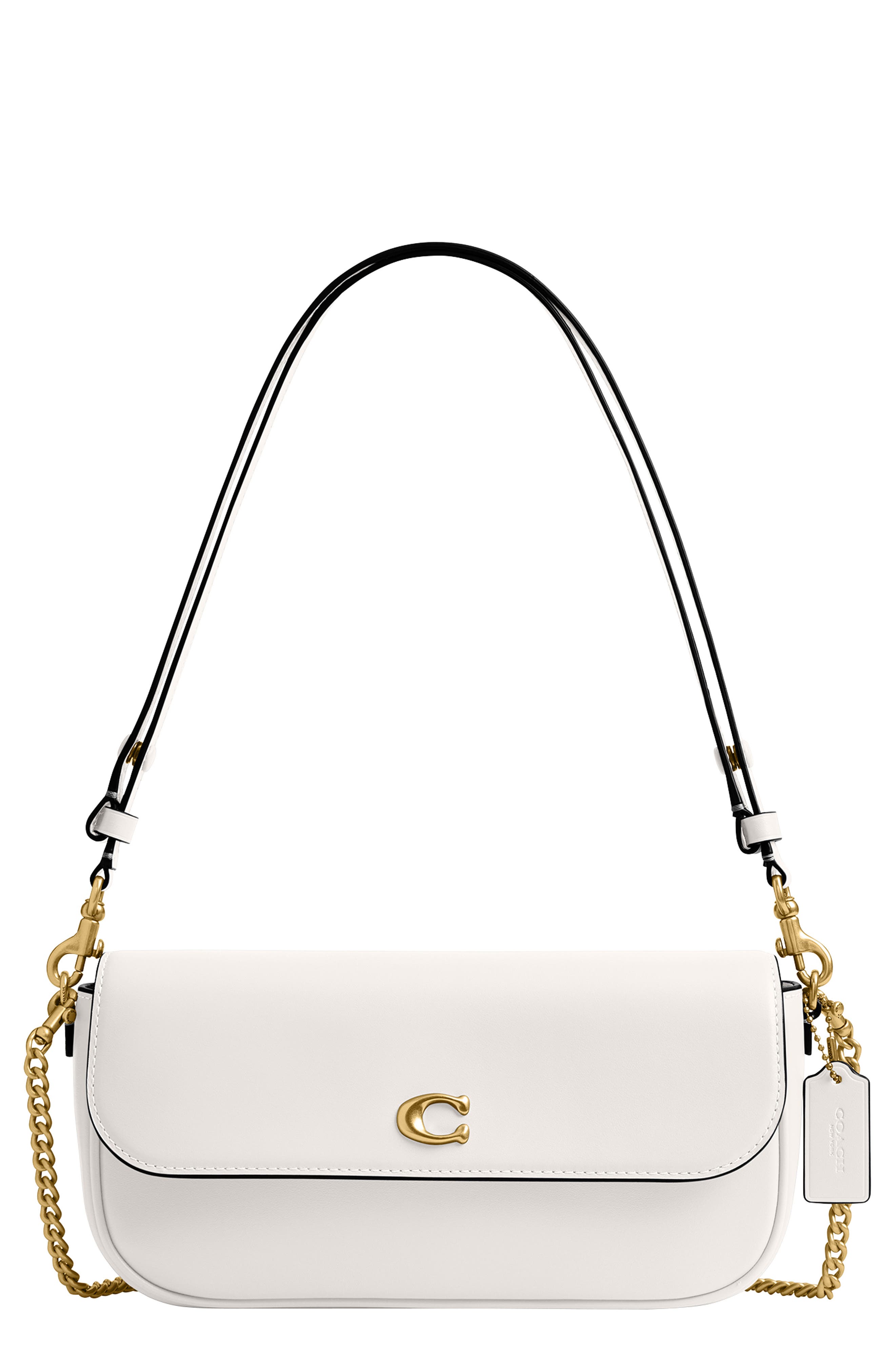 COACH Essential Refined Calf Leather Shoulder Bag