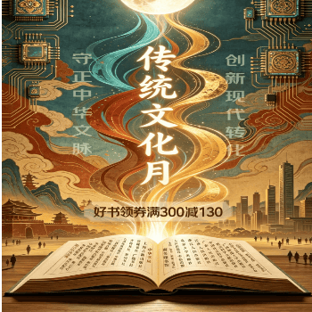 京东 传统文化月 好书领券满300减130