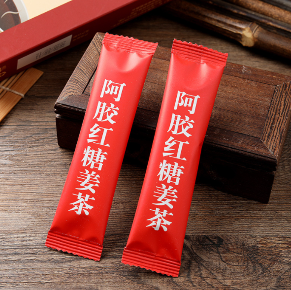 19.9元包邮！阿胶红糖姜茶大姨妈月经宫寒 两盒装