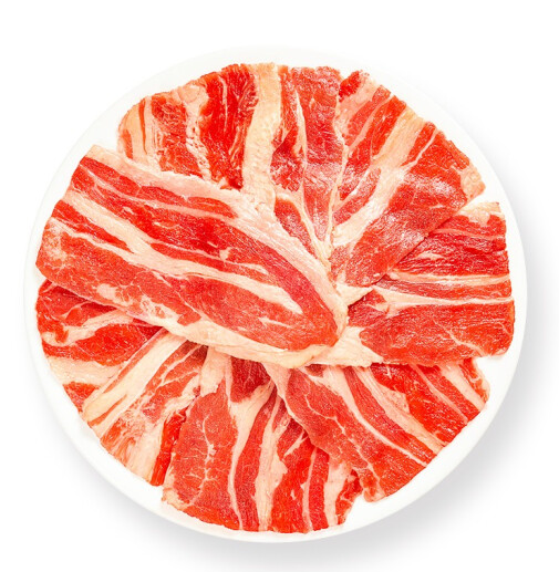 99元包邮！御鲜锋 安格斯原切肥牛片250g牛肉卷 盒装*4件